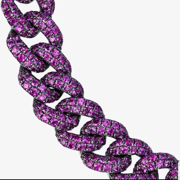 Pave Chain Tennis Bracelet - Picture 3 of 3